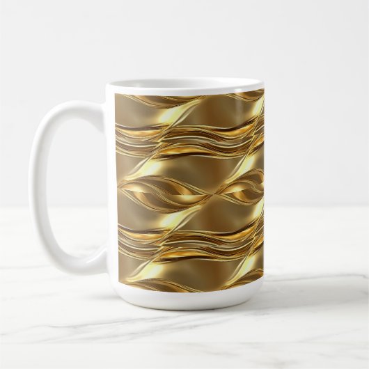 Captivating gold pattern kaffeetasse (Links)