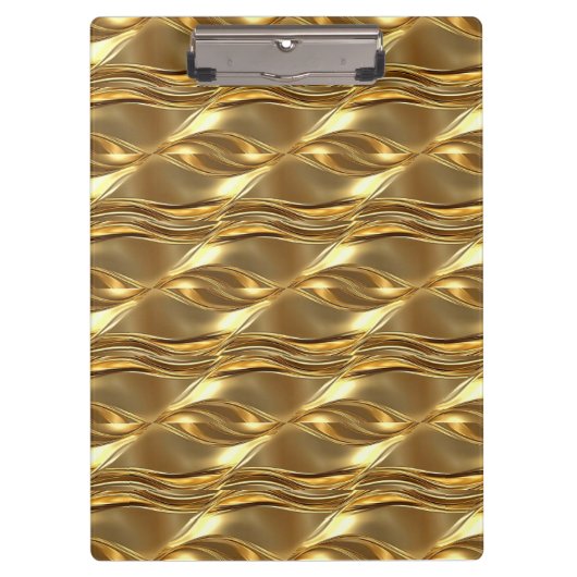 Captivating gold pattern klemmbrett (Vorderseite)