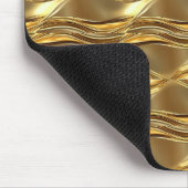 Captivating gold pattern mousepad (Ecke)