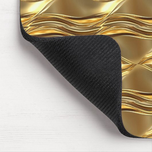 Captivating gold pattern mousepad (Ecke)