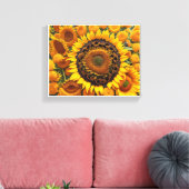 captivating scene of sunflowers leinwanddruck (Insitu (Wohnzimmer))