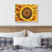 captivating scene of sunflowers leinwanddruck (Insitu (Schlafzimmer))