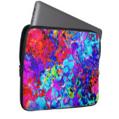 Captivierende Farbschemas Abstrakter Muster Laptopschutzhülle (Vorne Rechts)