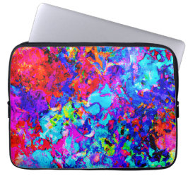 Captivierende Farbschemas Abstrakter Muster Laptopschutzhülle
