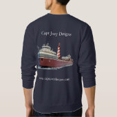 Captjoeydesigns fügen Shirt hinzu (Rückseite)