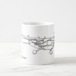 Captmoonbeam Cessna 82 Skylane Kaffeetasse