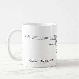 Captmoonbeam Cessna 82 Skylane Kaffeetasse