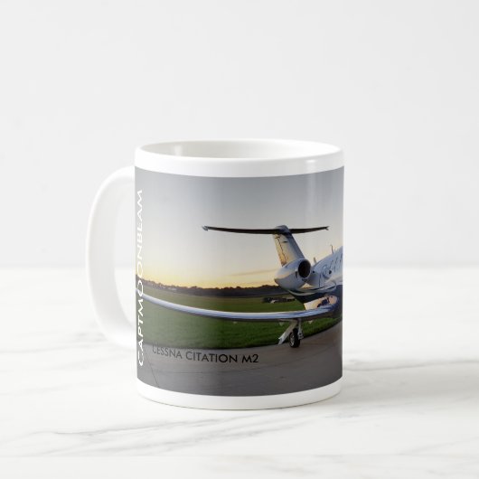 CAPTMOONBEAM privater Jet-Tasse Kaffeetasse (Vorderseite Links)