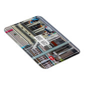 CapTown Cityscape Street Südafrika Magnet (Rechte Seite)