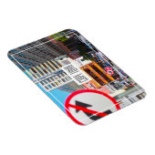 CapTown Cityscape Street Südafrika Magnet (Rechte Seite)