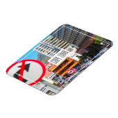 CapTown Cityscape Street Südafrika Magnet (Linke Seite)