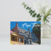 CapTown Cityscape Street Südafrika Postkarte (Stehend Vorderseite)