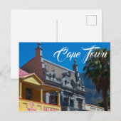 CapTown Cityscape Street Südafrika Postkarte (Vorne/Hinten)