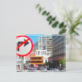 CapTown Cityscape Street Südafrika Postkarte (Stehend Vorderseite)