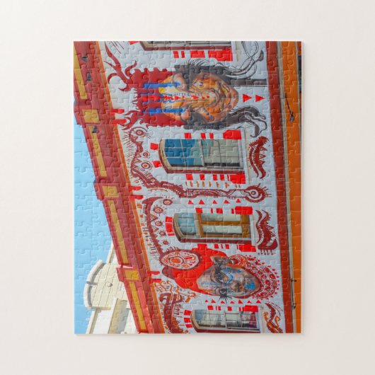 CapTown Cityscape Street Südafrika Puzzle (Vertikal)