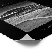 Captown Table Mountain Beach Poster (Ecke)