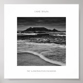 Captown Table Mountain Beach Poster (Vorne)
