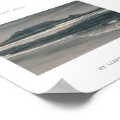 Captown Table Mountain Beach Poster (Ecke)