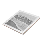 Captown Table Mountain Beach Sketch Fliese (Seite)