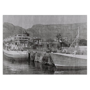 Captown Table Mountain City View ZA Südafrika Schneidebrett