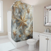 Capture Art Winter Scene & Snow and Ice Crystals Duschvorhang (Beispiel)