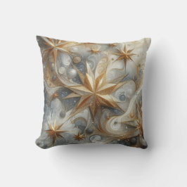 Capture Art Winter Scene & Snow and Ice Crystals Kissen