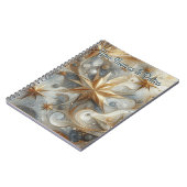 Capture Art Winter Scene & Snow and Ice Crystals Notizblock (Linke Seite)