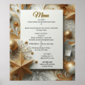 Capture Art Winter Scene & Snow and Ice Crystals Poster (Vorne)