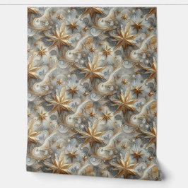 Capture Art Winter Scene & Snow and Ice Crystals Tapete