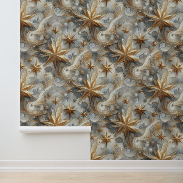 Capture Art Winter Scene & Snow and Ice Crystals Tapete (Anwendung)