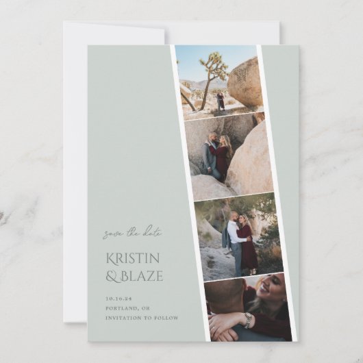 Capture-Liebe Hochzeit speichern Sie das Datum (Vorderseite)