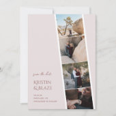 Capture-Liebe Hochzeit speichern Sie das Datum (Vorderseite)