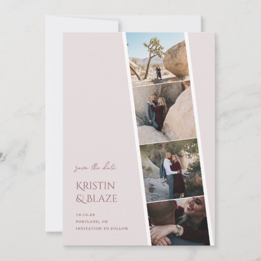 Capture-Liebe Hochzeit speichern Sie das Datum (Vorderseite)