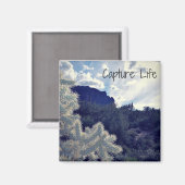 Capture Life Magnet der Superstition Mountains (Vorderseite/Rückseite)