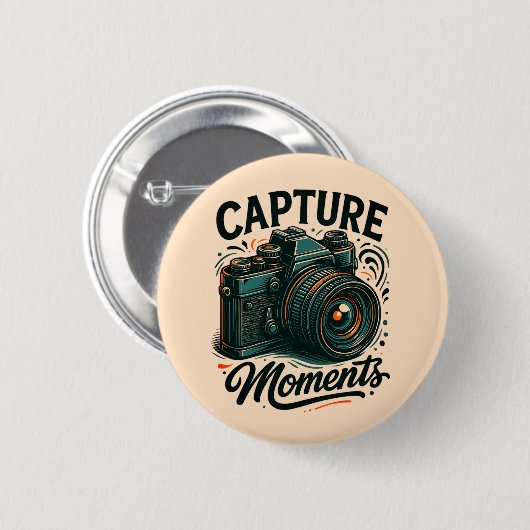 Capture Moments Camera Art Button (Vorne & Hinten)