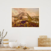 Capture of Fort Fisher by L. Prang & Company 1887 Poster (Küche)