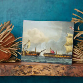 Capture of La Fique, 5. Januar 1795, aus "The N Fotoplatte (Seite)