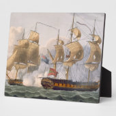 Capture of the Liguria, August 7. 1798, graviert Fotoplatte (Seite)