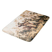 Capture, Pirate Blackbeard, Königin Anne's Rache Badematte (Schrägansicht)