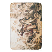 Capture, Pirate Blackbeard, Königin Anne's Rache Badematte (Vorderseite Vertikal)