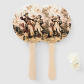 Capture, Pirate Blackbeard, Königin Anne's Rache Fächer (Vorne und Hinten)