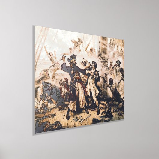 Capture, Pirate Blackbeard, Königin Anne's Rache Foliendrucke (Ablage )