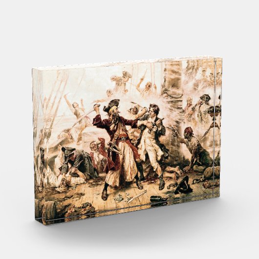 Capture, Pirate Blackbeard, Königin Anne's Rache Fotoblock (Links)