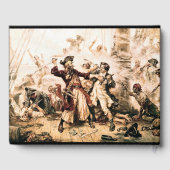 Capture, Pirate Blackbeard, Königin Anne's Rache Gästebuch (Rückseite)