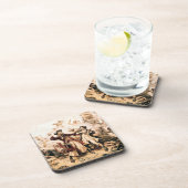 Capture, Pirate Blackbeard, Königin Anne's Rache Getränkeuntersetzer (Rechte Seite)