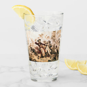 Capture, Pirate Blackbeard, Königin Anne's Rache Glas