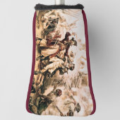 Capture, Pirate Blackbeard, Königin Anne's Rache Golf Headcover (Rotieren 90)