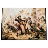 Capture, Pirate Blackbeard, Königin Anne's Rache Große Geschenktüte (Vorderseite)