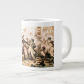 Capture, Pirate Blackbeard, Königin Anne's Rache Jumbo-Tasse (Vorderseite Rechts)