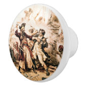 Capture, Pirate Blackbeard, Königin Anne's Rache Keramikknauf (Rechts)